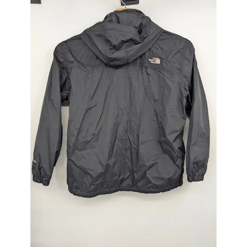 The North Face Hyvent Jacket Full zip Black Waterproof Windbreaker Jacket sz XL